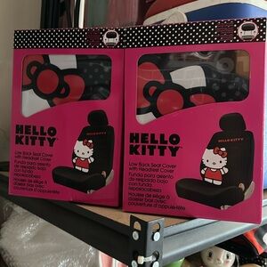 BrandNew set of 2 hello kitty car seat cover